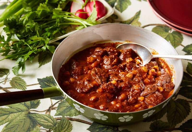 Khoresh (Beef and Chickpea Stew)