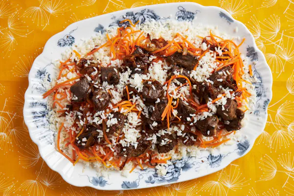 Plov (Rice Pilaf With Carrots, Cumin, and Beef) — Jewish Food Society