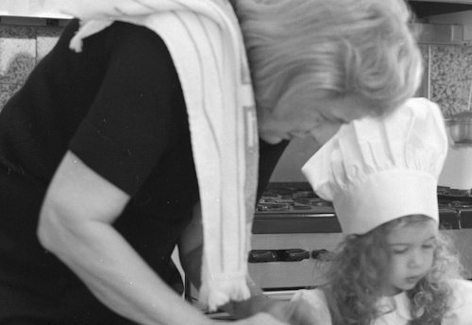 Lottie (right) with her grandmother Lottie (left) in Brooklyn in 1996.