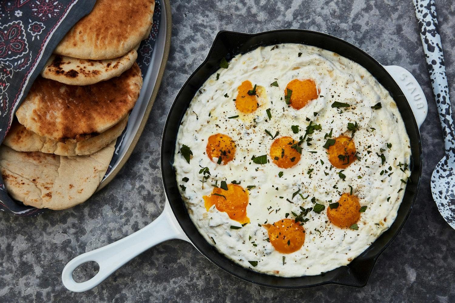 White Shakshuka With Labneh image