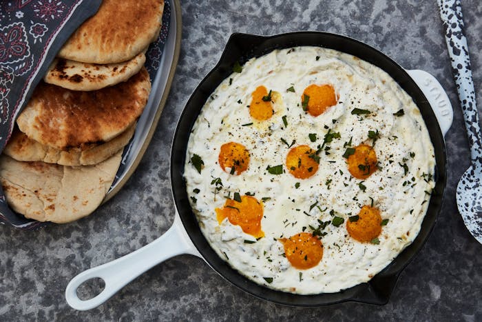 White Shakshuka With Labneh image