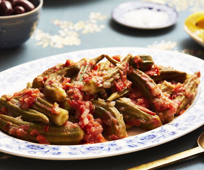 Okra With Tomatoes image