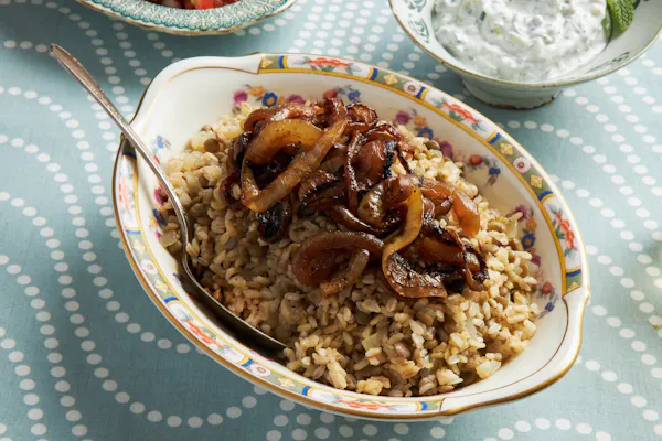 Mujadara (Rice With Lentils and Fried Onions) — Jewish Food Society