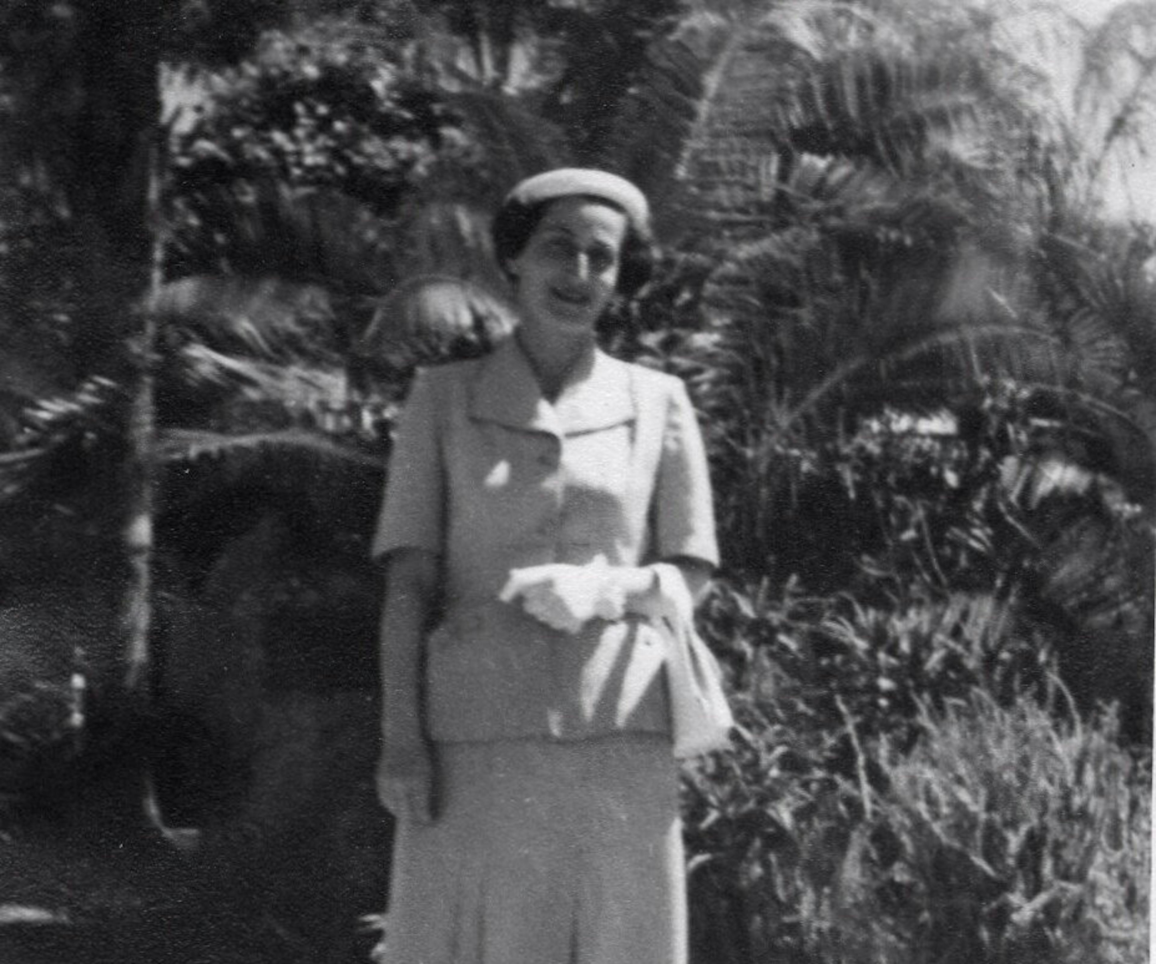 Annika in Bulawayo, Zimbabwe in 1952.