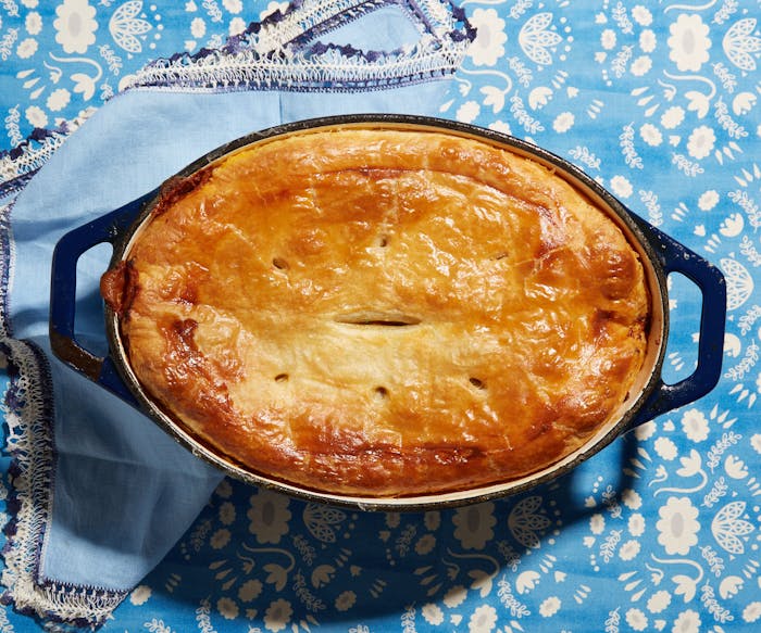 Cholent Pot Pie image