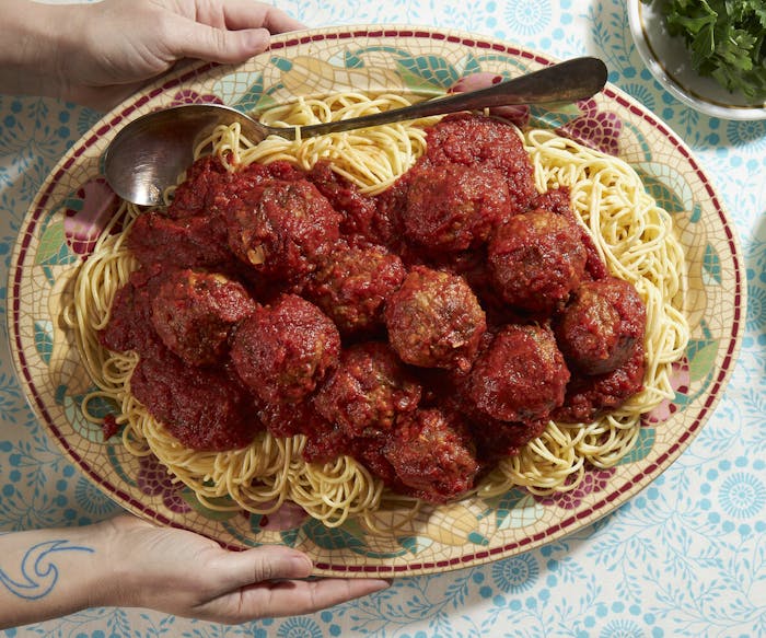 Meatballs With Tomato Sauce image