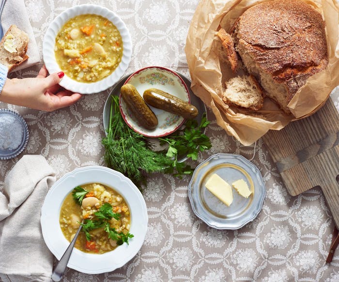 Split Pea Soup With Root Vegetables image