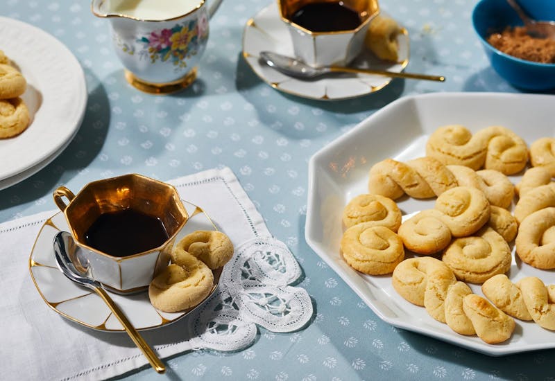 Koulouria (Greek Butter Cookies)