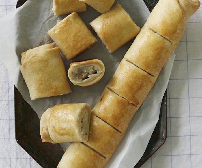 Roasted Garlic Potato Knishes image