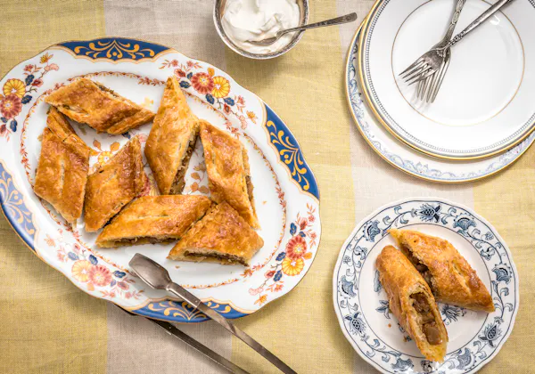 Handrajo (Eggplant, Onion, and Tomato Pastry) — Jewish Food Society