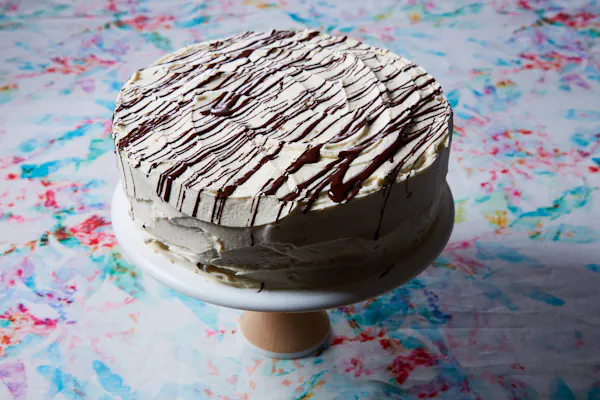 Chocolate Cake With Vanilla Icing and Bitter Chocolate Drizzle — Jewish Food Society