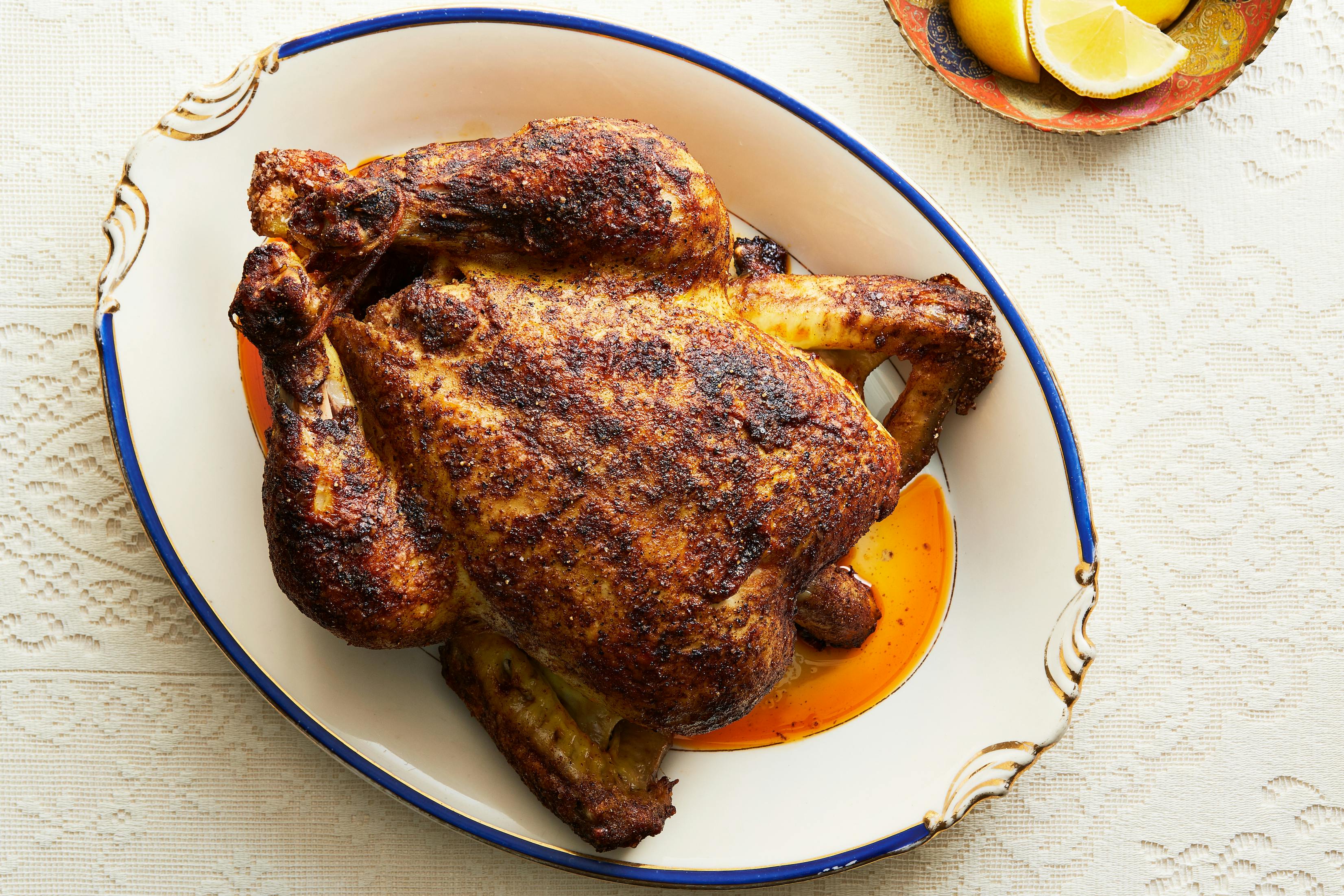 Roasted Chicken with Cumin and Paprika  image