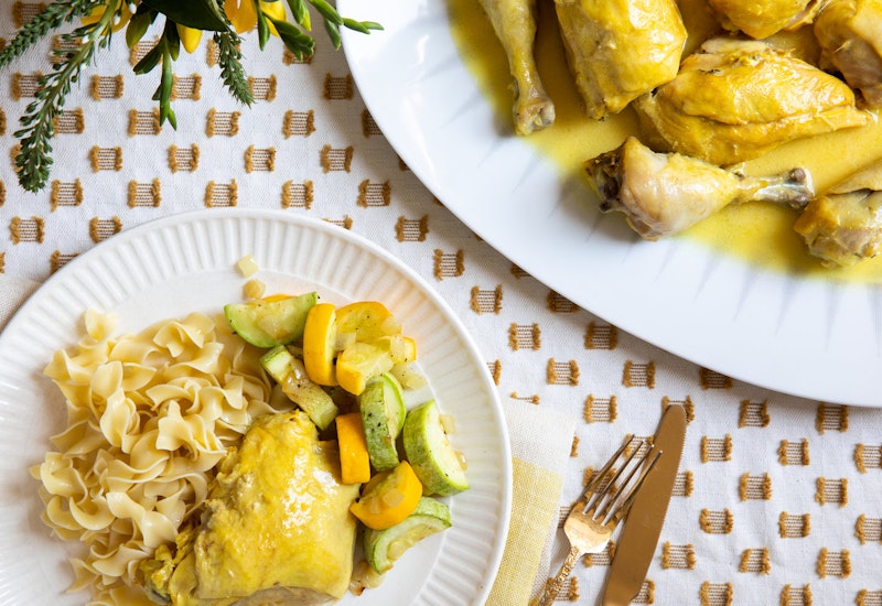 Saffron-Lemon Chicken
