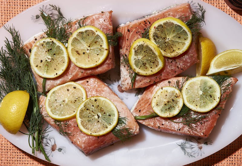 Oven-Poached Salmon
