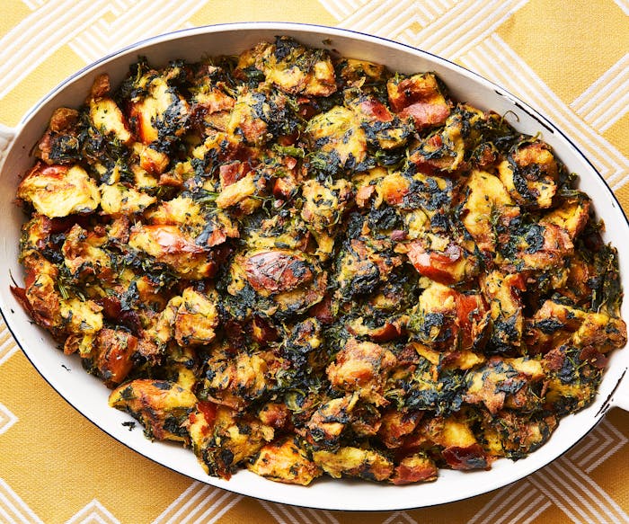 Spinach and Challah Stuffing image