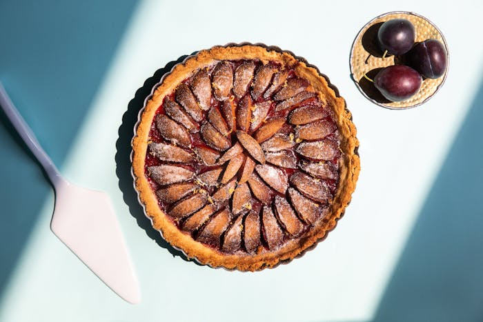 Joan Nathan's Plum Tart image