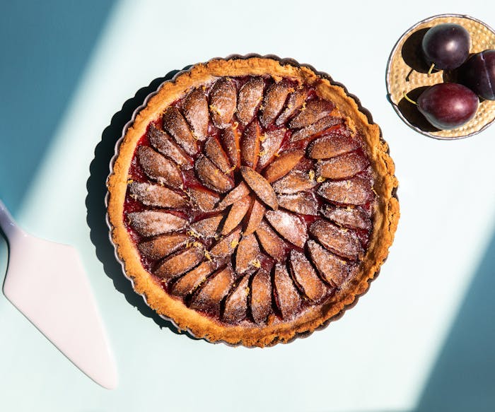 Joan Nathan's Plum Tart image