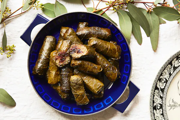 Grape Leaf Dolmeh with Sweet and Sour Filling — Jewish Food Society