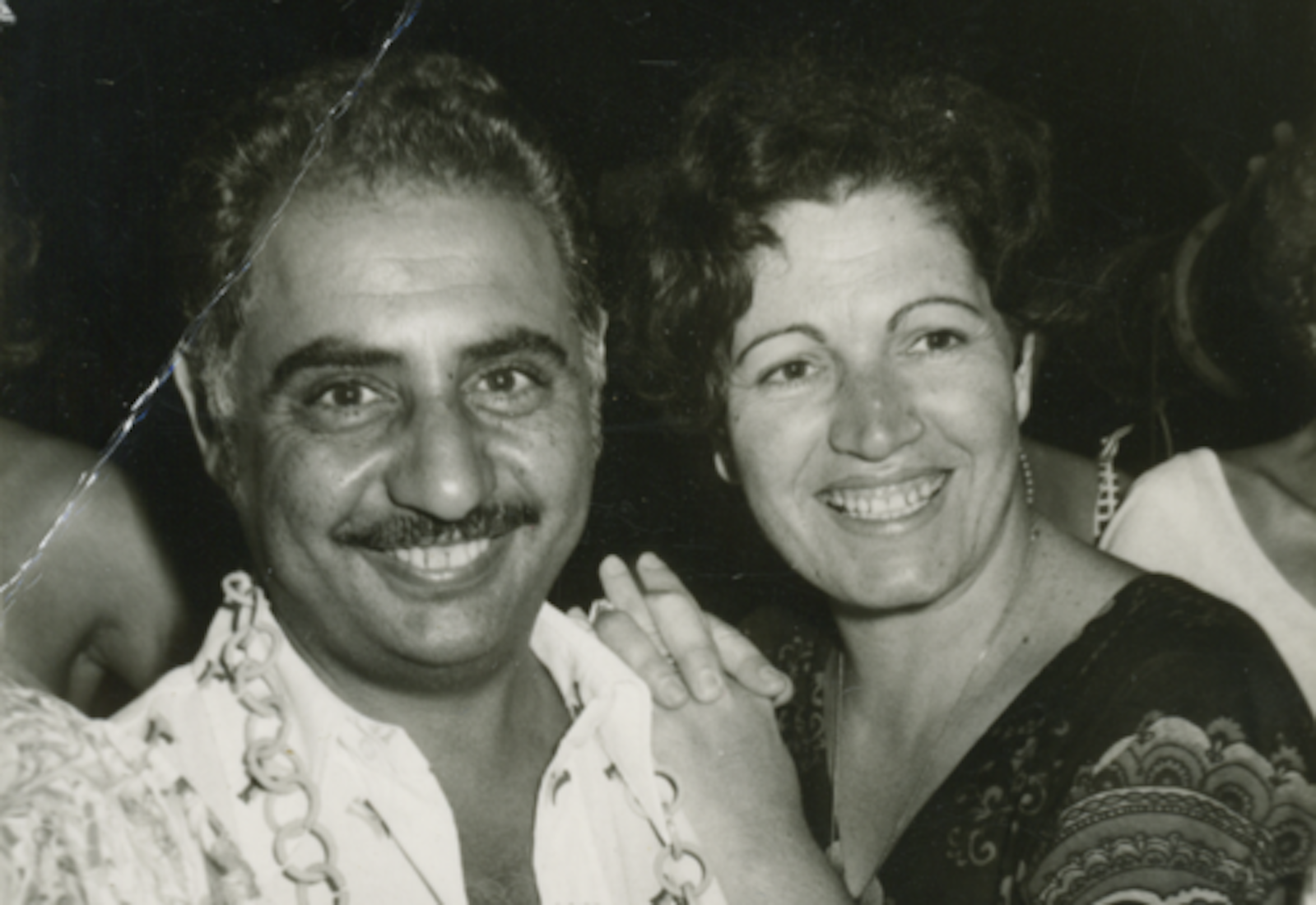 Einat’s parents, Ziona and Menashe Admony, at a celebration in Giva’tayim, Israel in the early 1970’s.