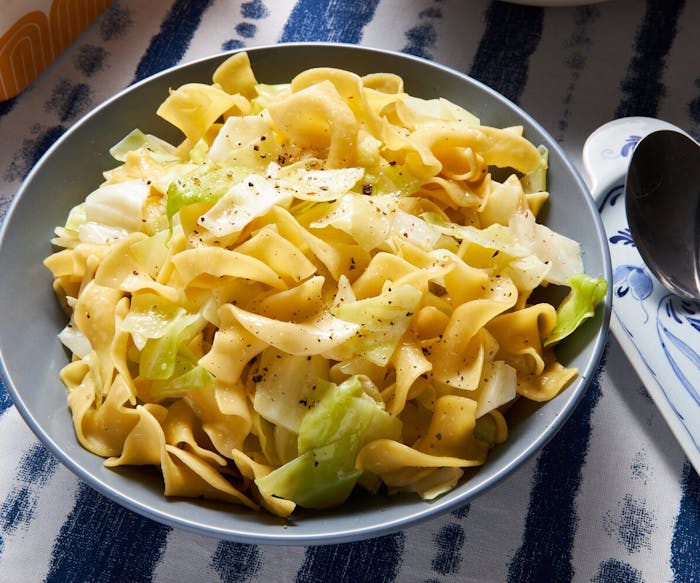Egg Noodles With Cabbage image