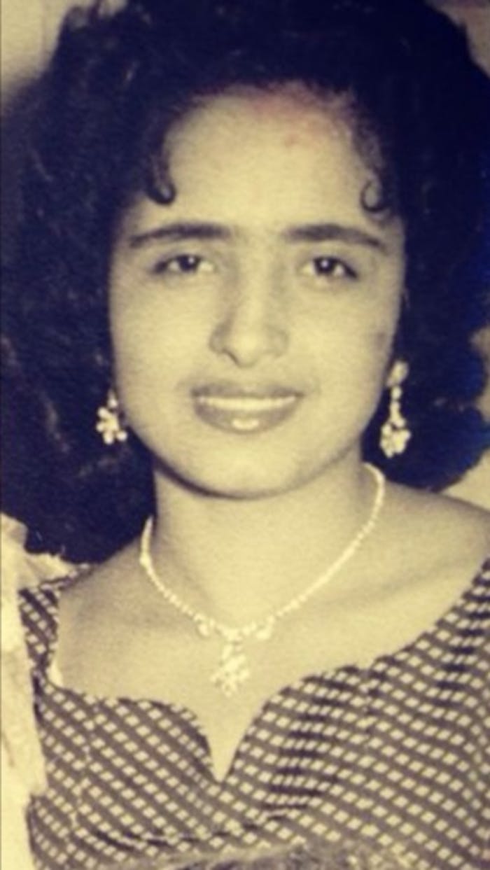 Ayala’s mother, Yafa (Maheen) Saadia.