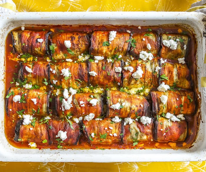 Turkish Eggplant Dolma image