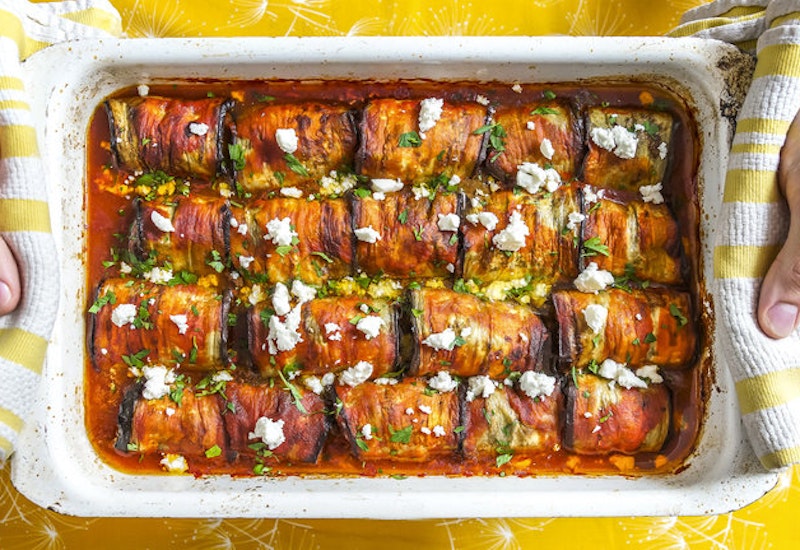 Turkish Eggplant Dolma