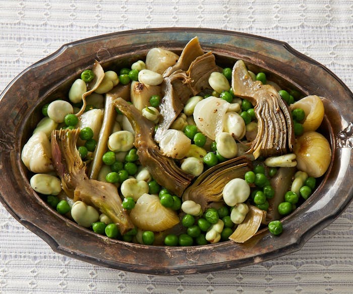 Vignarola (Braised Artichokes, Fava Beans, and Peas) image