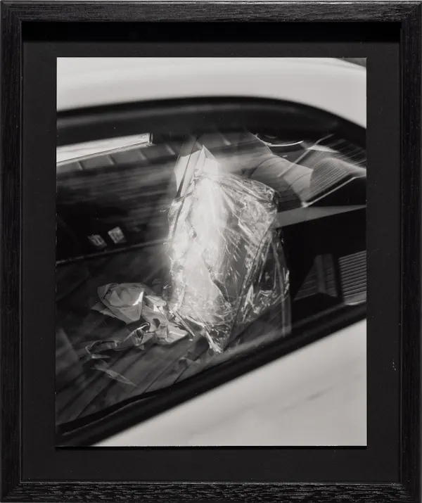 Untitled (car window), Wellington, New Zealand by Harry Culy