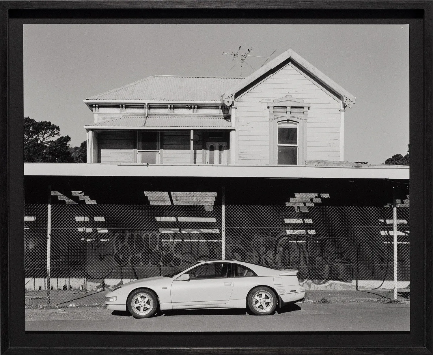 Untitled (House and car), Wellington, New Zealand by Harry Culy