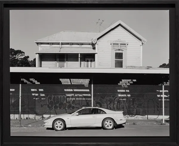 Untitled (House and car), Wellington, New Zealand by Harry Culy