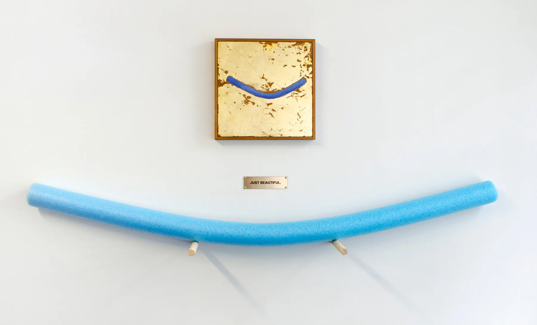 Portrait of Blue Pool Noodle (Just Beautiful) by Elisabeth Pointon