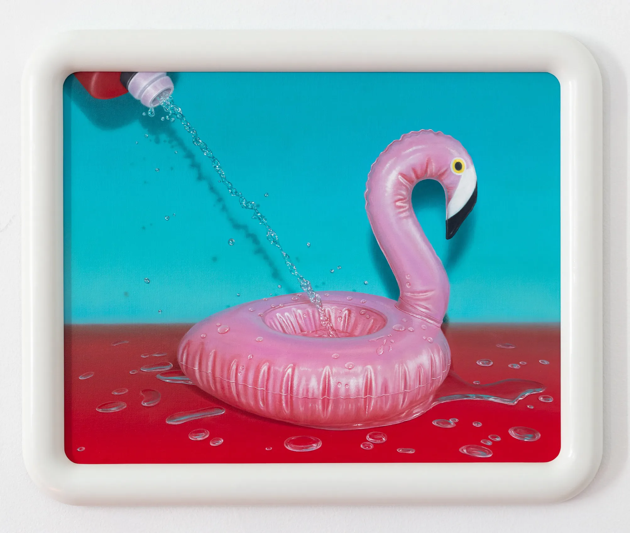 Flamingo Squirt by Emily Hartley-Skudder