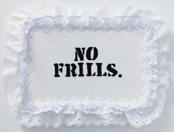 No Frills with Frills by Erica van Zon