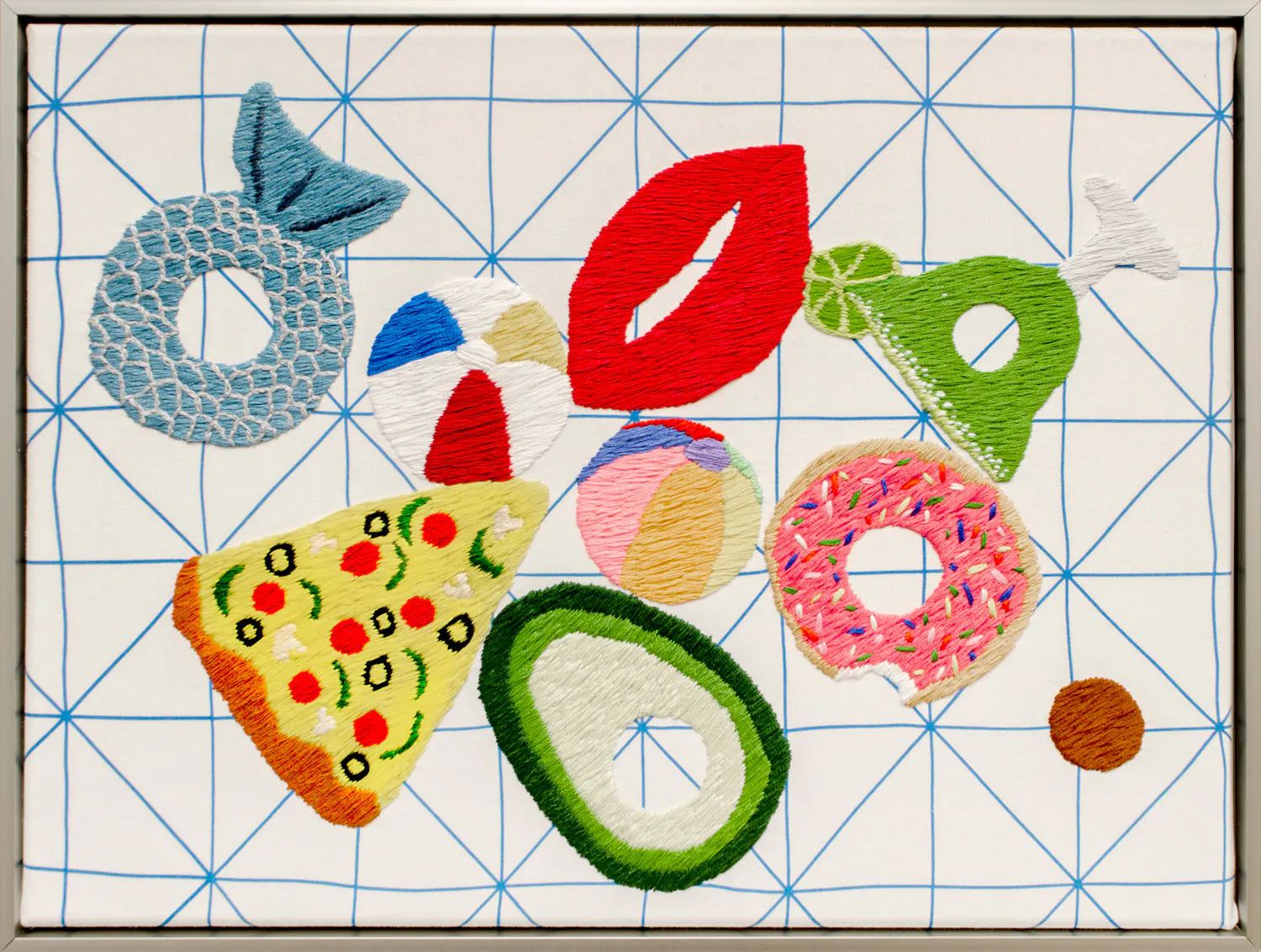 Pool float sampler by Erica van Zon