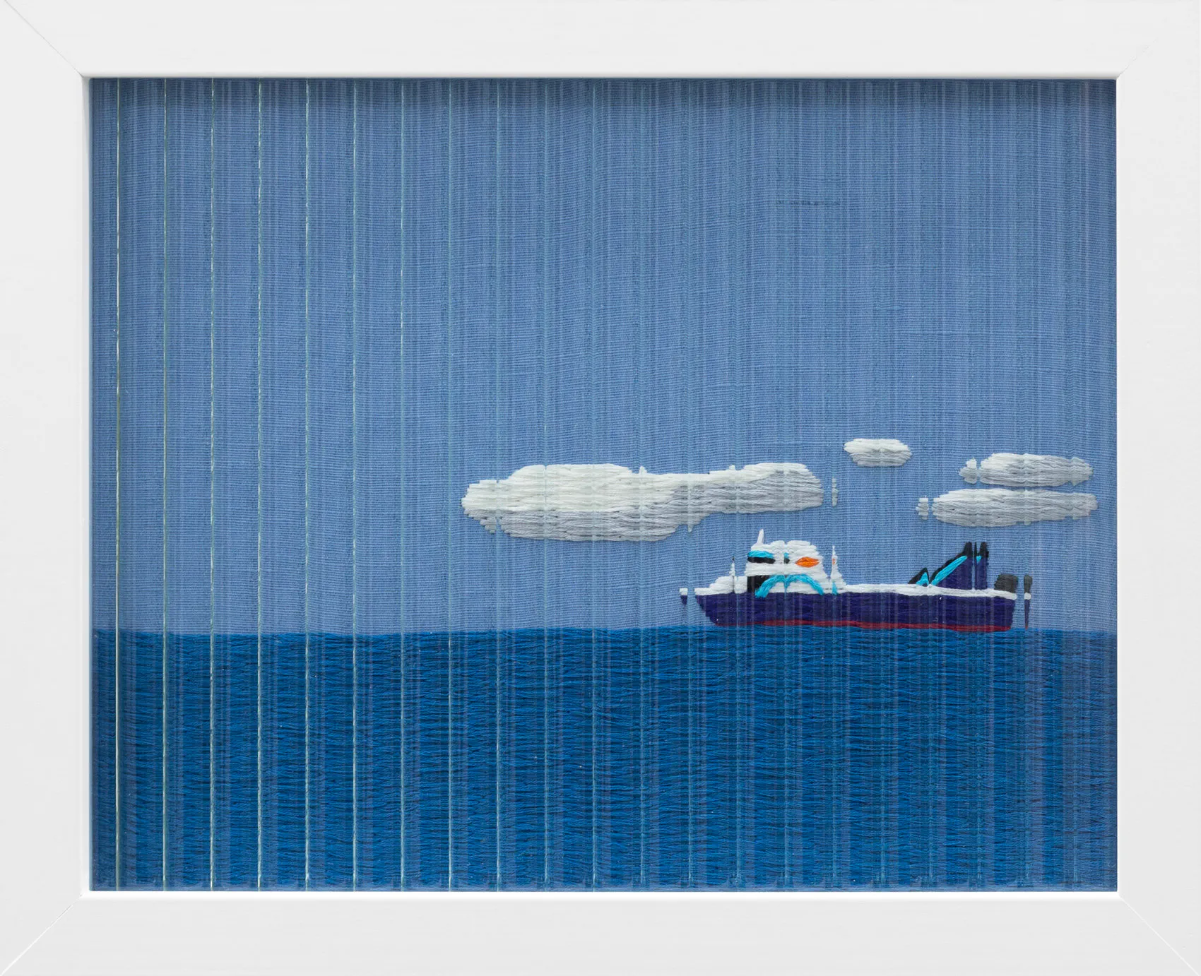 Scorching on the strait with MV Strait Feronia by Erica van Zon