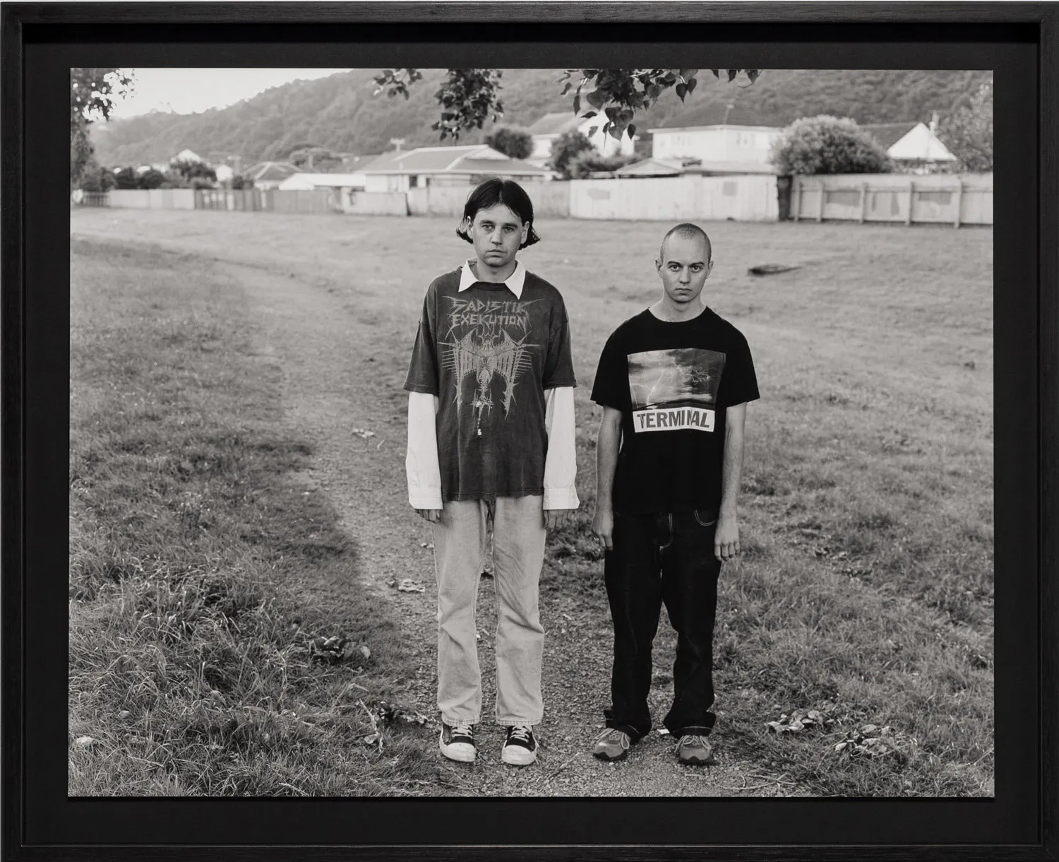 Untitled (Alex and Tommy), Wellington, New Zealand by Harry Culy