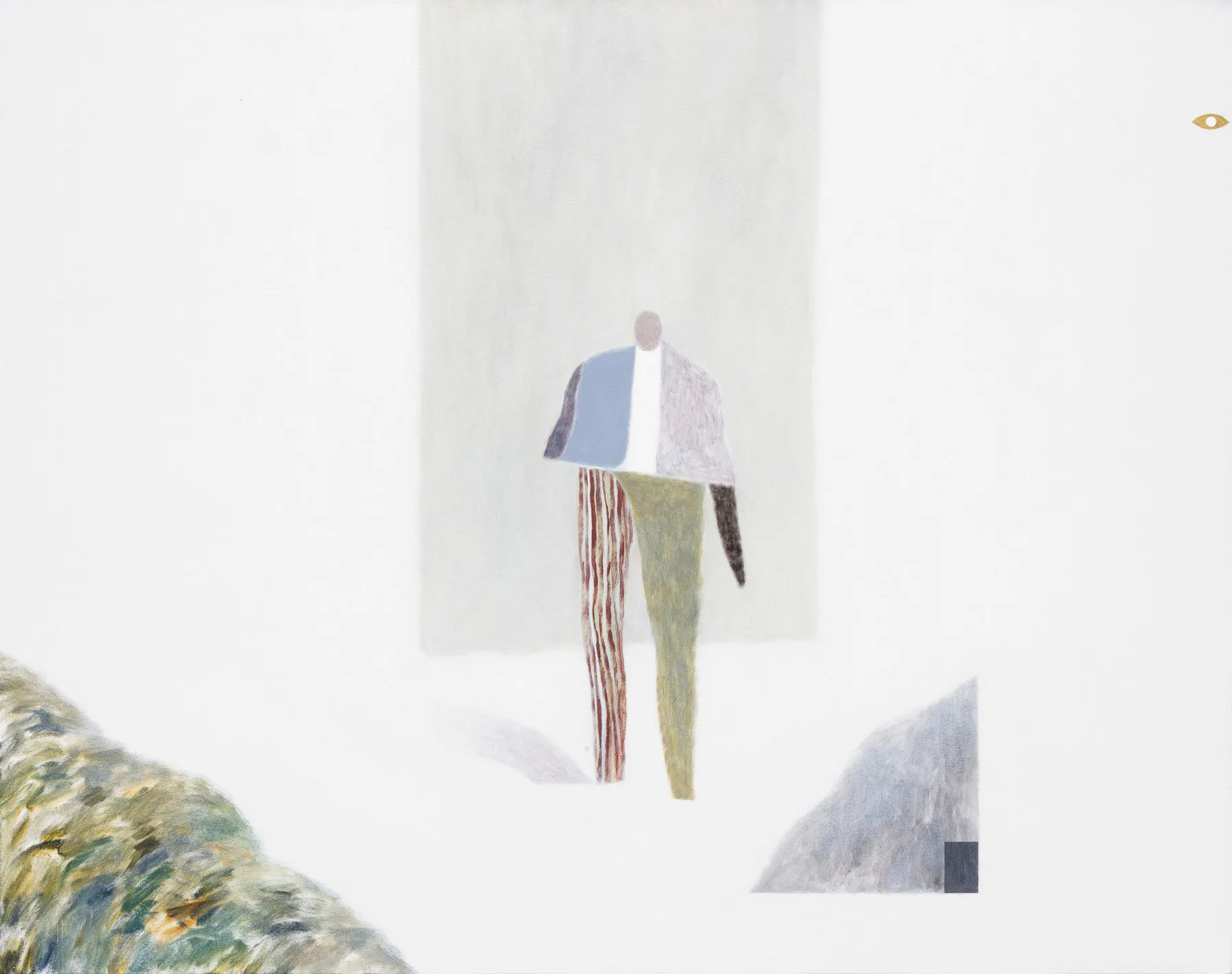 He Came Down from the Mountain with a Piece of the Mountain to Build a New Mountain by Alan Ibell