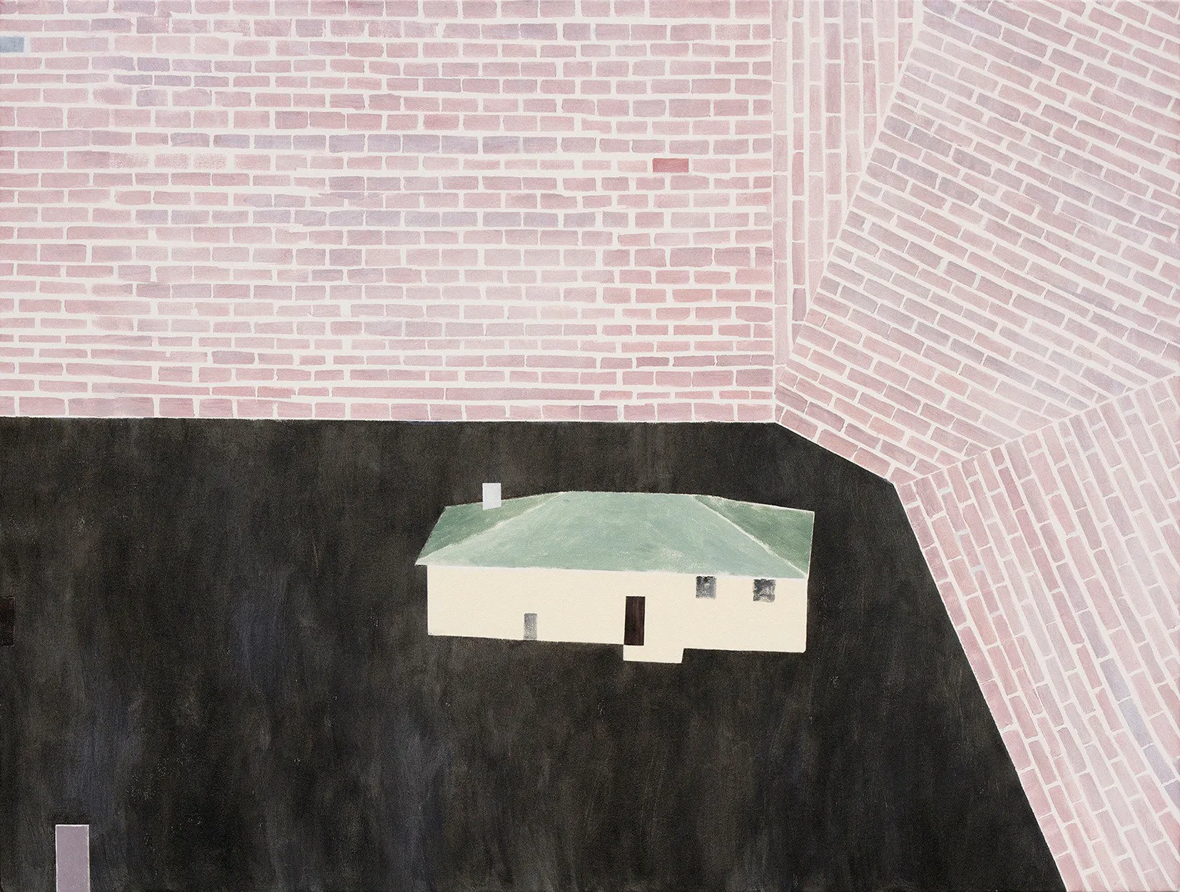 House at Night by Alan Ibell