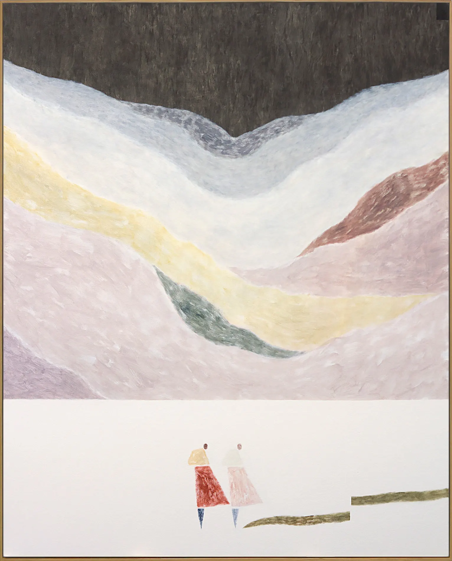 Landscape with Figure (Fracture) by Alan Ibell
