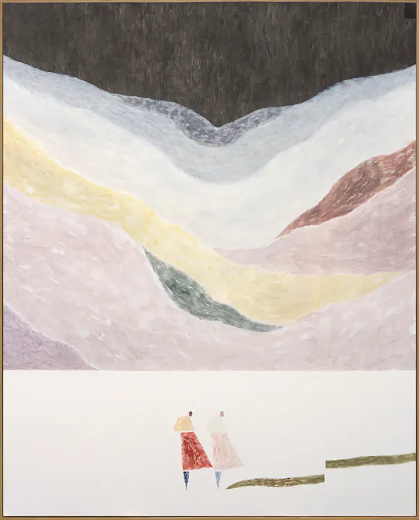 Landscape with Figure (Fracture) by Alan Ibell