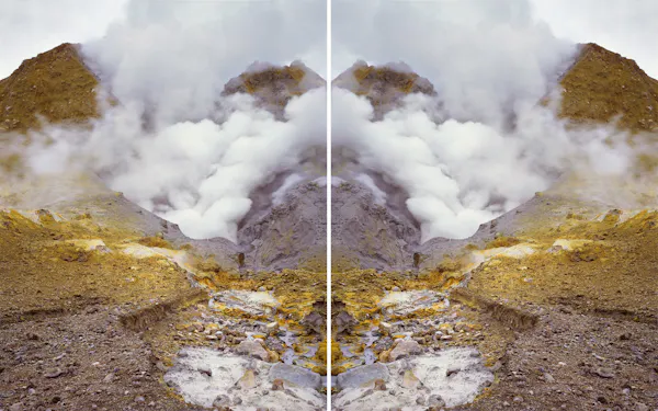 Chemistry, White Island, former sulphur mine, New Zealand by Ann Shelton