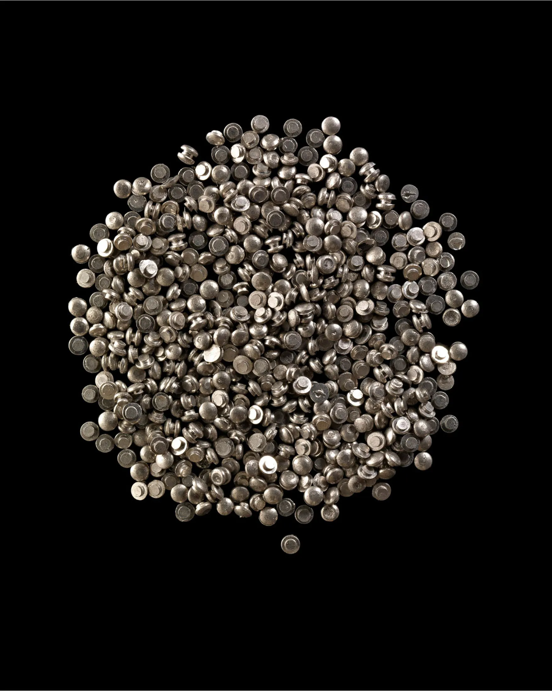 Heavy Metal #2, Platinum, recovered scrap metal from the remains of the decommissioned Wanganui Computer, by Ann Shelton