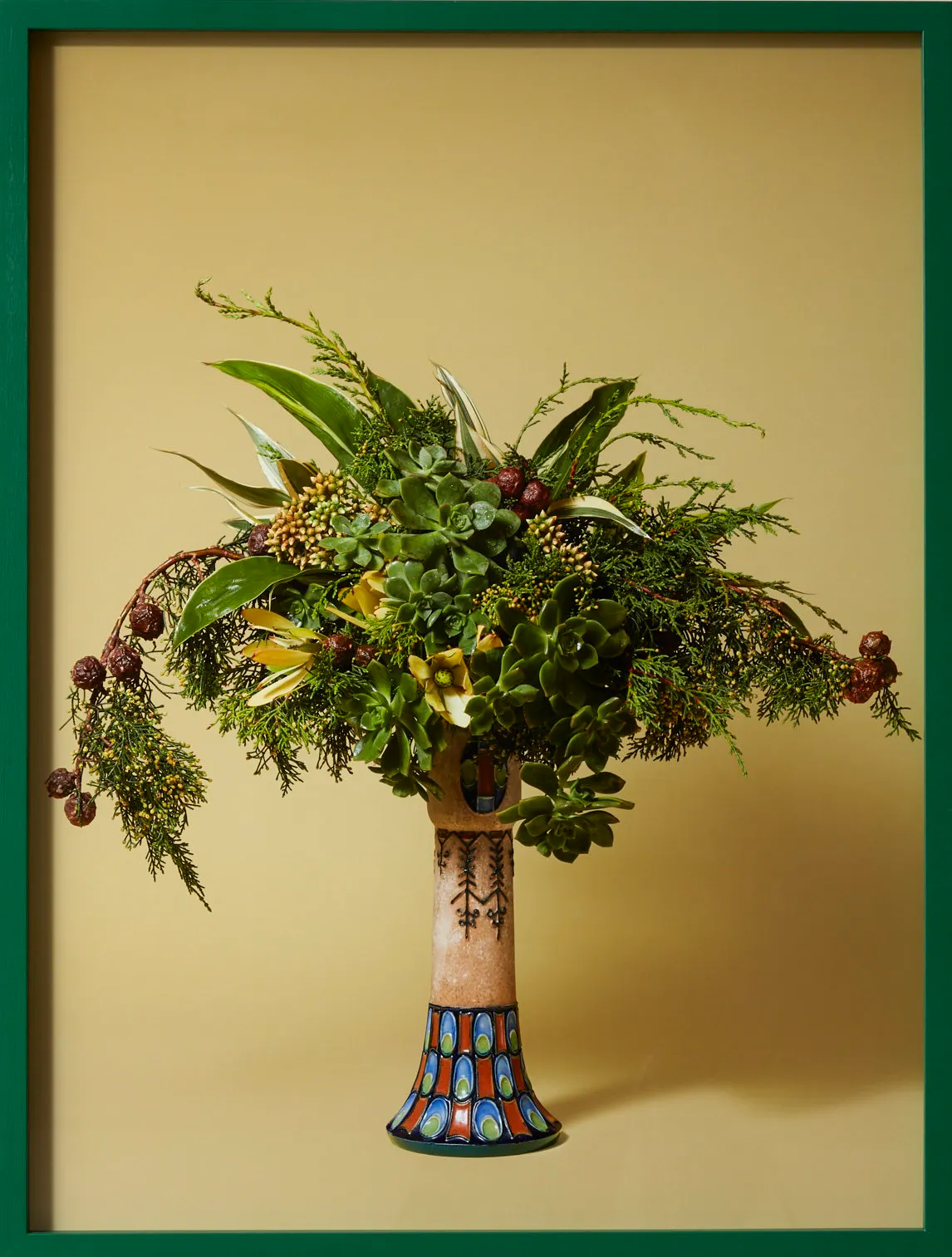 The Land Girl, Macrocarpa (Cupressus macrocarpa sp.) by Ann Shelton