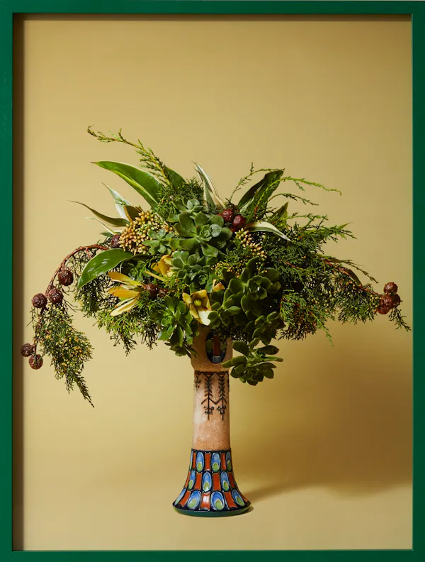 The Land Girl, Macrocarpa (Cupressus macrocarpa sp.) by Ann Shelton