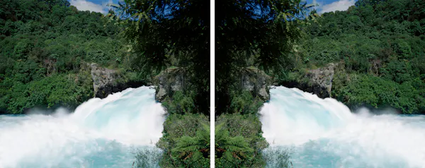 Wonderland, Huka Falls, Taupo by Ann Shelton
