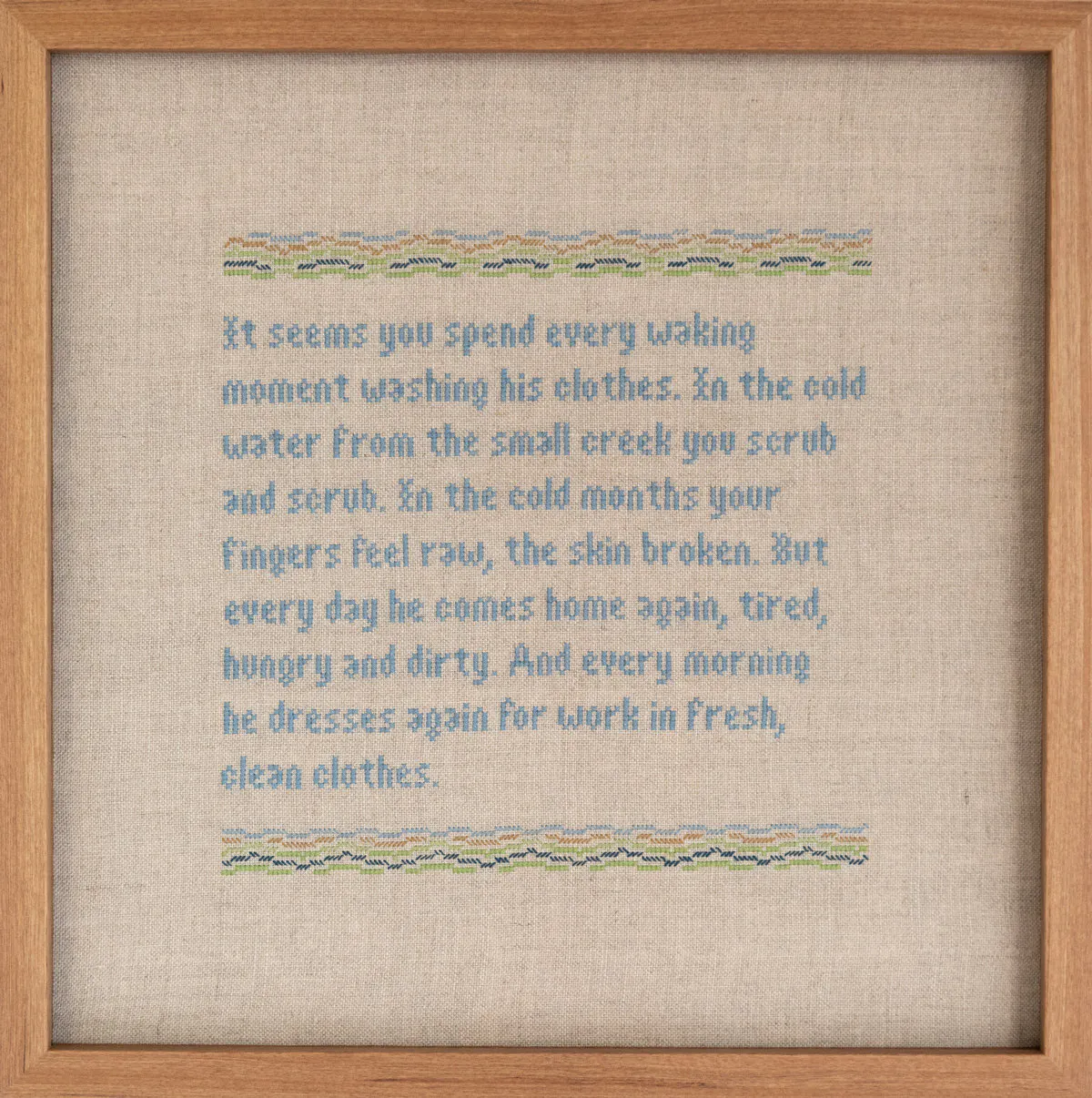 It seems you spend every waking moment by Caroline McQuarrie