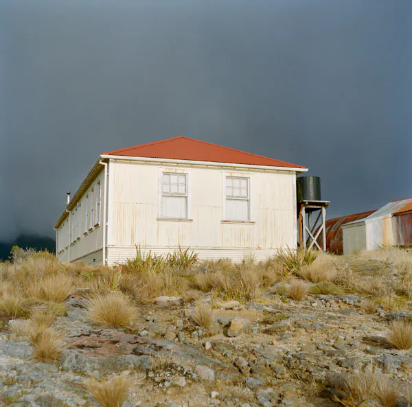 Former school building, now ‘Friends of the Hill’ museum, Denniston, June 2012 by Caroline McQuarrie