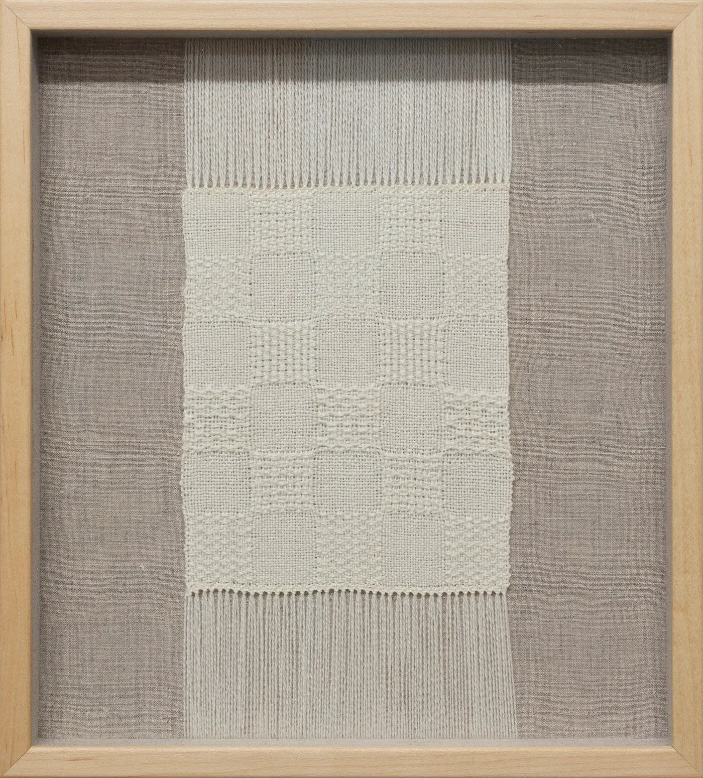 Woven sampler 1 by Caroline McQuarrie