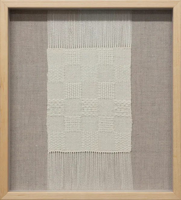 Woven sampler 1 by Caroline McQuarrie